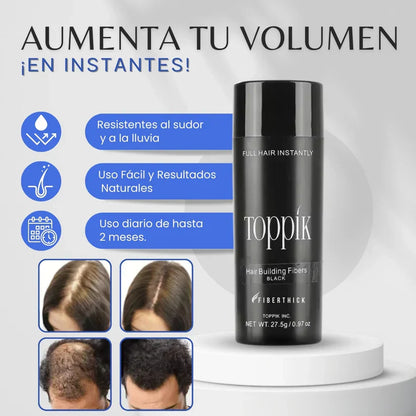 FiberThick - Fibras Capilares TOPPIK™ - Volumen al instante